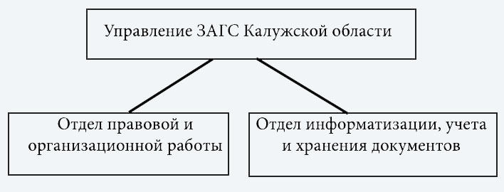 Структура загса схема